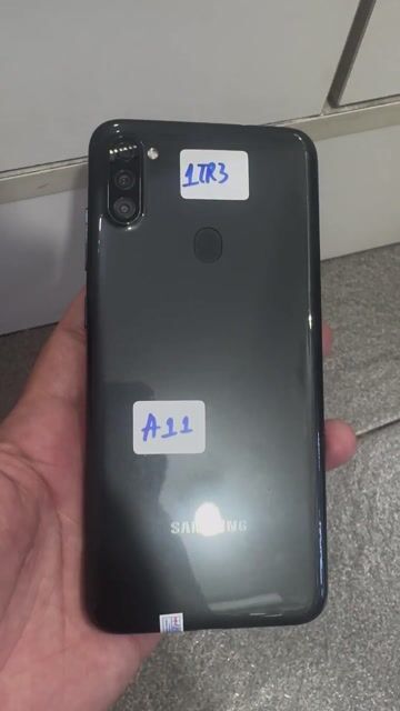 Samsung A11 Đen Chính Hãng. Mua bán Điện thoại tại Quận 12 Tp Hồ Chí Minh được đăng bởi Chí Công Mobile hình 1