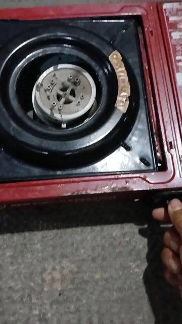 Bếp ga mini Đỏ Kim loại. Mua bán Bếp, lò, đồ điện nhà bếp tại Quận Tân Bình Tp Hồ Chí Minh được đăng bởi Gia Bảo hình 1