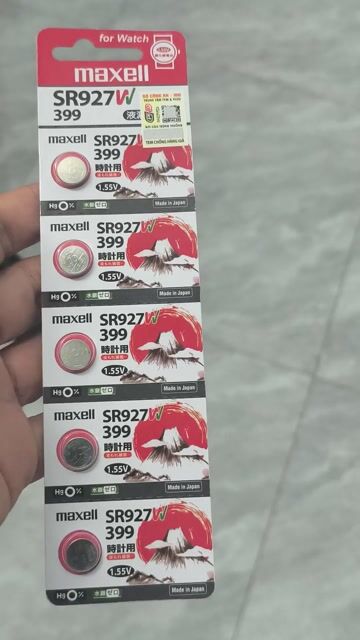 Pin đồng hồ Pro, Pin dung lượng cao xài 3==>5 năm.. Mua bán Phụ kiện thời trang khác tại Thành phố Huế Thừa Thiên Huế được đăng bởi Shop LucyHoang hình 1