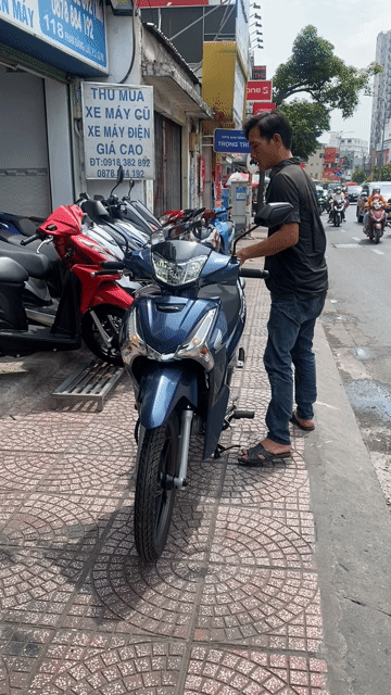 Honda Future LED 2023 Xanh 1400 km. Mua bán Xe máy tại Quận Phú Nhuận Tp Hồ Chí Minh được đăng bởi Hung Nguyên hình 1