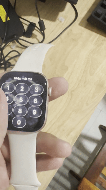 Apple Watch Series 10 GPS 46mm Starlight. Mua bán Thiết bị đeo thông minh tại Quận Cẩm Lệ Đà Nẵng được đăng bởi Phúc Phạm Hoàng hình 1
