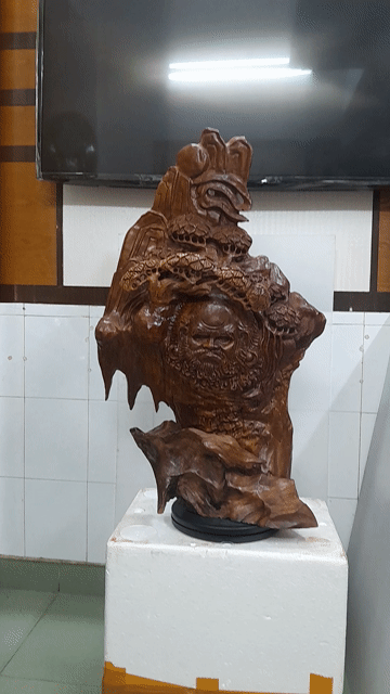 Lũa Nu Đạt Ma sư tổ. Mua bán Cây cảnh, đồ trang trí tại Quận 10 Tp Hồ Chí Minh được đăng bởi HUY LỢI hình 1