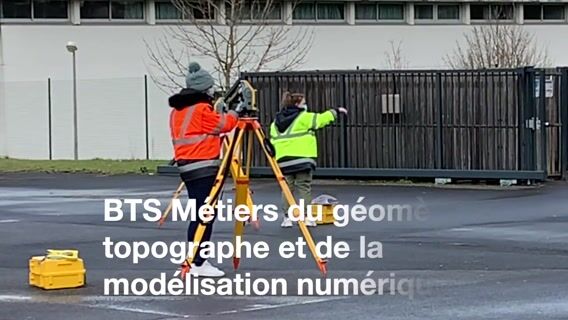 Regards d'apprentiEs sur la formation BTS MGTMN - Métiers du géomètre et de la modélisation numérique