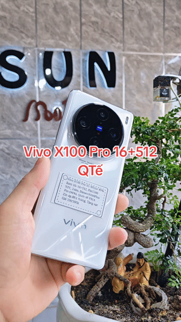 Vivo X100 Pro 5G R16/512G Vietnam Zin áp xuất . Mua bán Điện thoại tại Huyện Trảng Bàng Tây Ninh được đăng bởi Sun Mobile Shop Điện Thoại Trảng Bàng Tây Ninh 01 hình 1