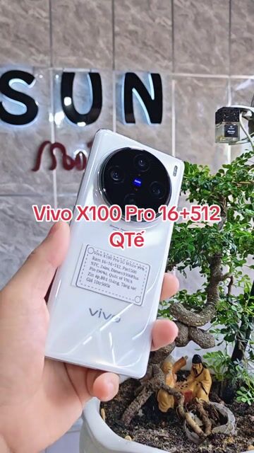 Vivo X100 Pro 5G R16/512G Vietnam Zin áp xuất . Mua bán Điện thoại tại Huyện Trảng Bàng Tây Ninh được đăng bởi Sun Mobile Shop Điện Thoại Trảng Bàng Tây Ninh 01 hình 1