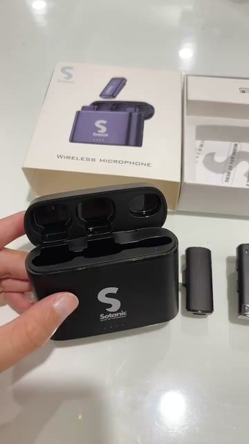 Micro Sotanic Không dây Đen Lọc tiếng ồn. Mua bán Tivi, Âm thanh tại Huyện Gia Lâm Hà Nội được đăng bởi Chubby01 hình 1