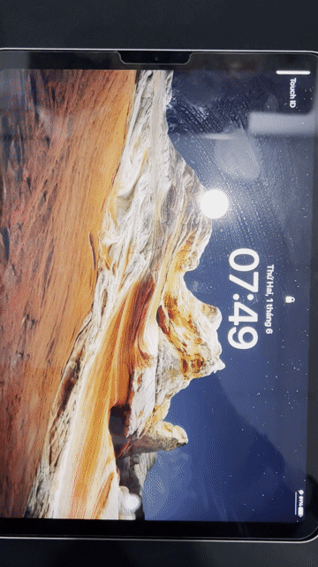 Apple iPad Air 4 64GB Hồng 99% pin 84%. Mua bán Máy tính bảng tại Quận 10 Tp Hồ Chí Minh được đăng bởi richard hình 1