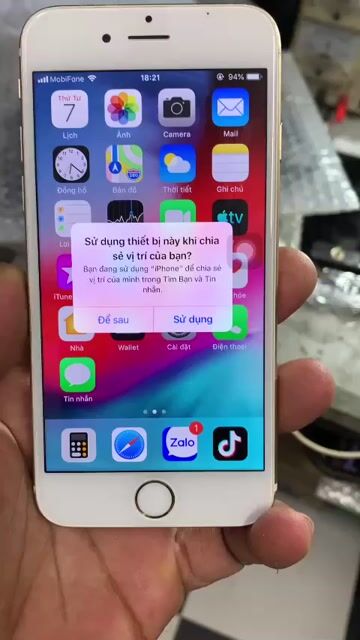 iPhone 6 full, gold,16GB,Full zin. Mua bán Điện thoại tại Quận Ninh Kiều Cần Thơ được đăng bởi RPhone hình 1