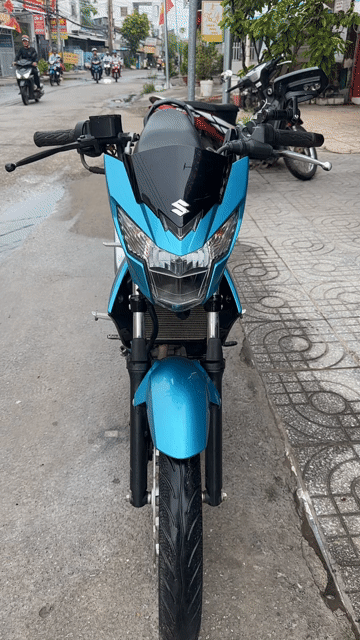 Suzuki Satria 150 2019 Xanh ( hỗ trợ góp ). Mua bán Xe máy tại Huyện Chợ Mới An Giang được đăng bởi Cửa hàng xe Thiên Phước 2 hình 1