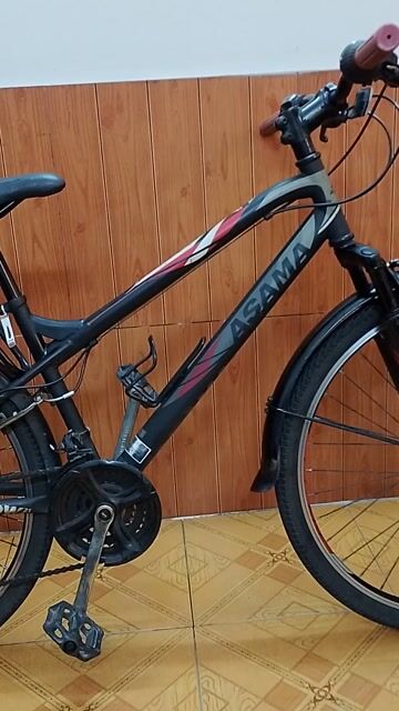 Xe đạp ASAMA FLOW21 Đen đỏ size 26 inches zin tem. Mua bán Xe đạp tại Quận Tân Bình Tp Hồ Chí Minh được đăng bởi AHuy hình 1