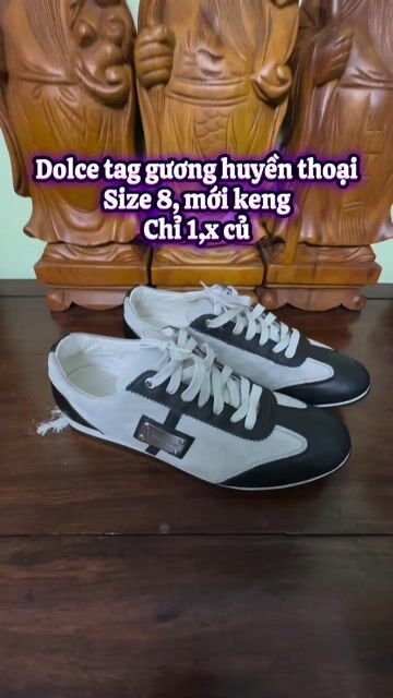 Giày sneaker Dolce & Gabbana Da bê size 8. Mua bán Giày dép tại Quận Hai Bà Trưng Hà Nội được đăng bởi Nguyễn Thanh Tuấn hình 1