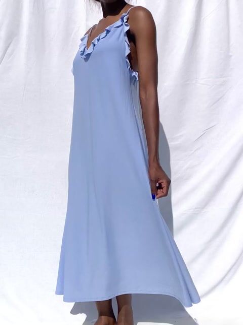 Zara Blue dress