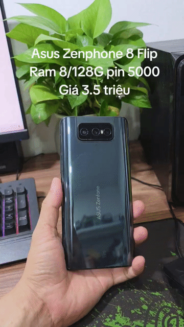 Asus Zenphone 8 Flip 128GB zin chiến game mượt. Mua bán Điện thoại tại Quận Hà Đông Hà Nội được đăng bởi Shop Điện Thoại Cũ Zin hình 1
