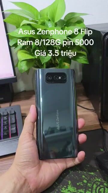 Asus Zenphone 8 Flip 128GB zin chiến game mượt. Mua bán Điện thoại tại Quận Hà Đông Hà Nội được đăng bởi Shop Điện Thoại Cũ Zin hình 1