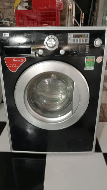 Thanh lý Máy LG Giặt 8kg/Sấy khô mặt liền . Mua bán Máy giặt tại Quận Tân Phú Tp Hồ Chí Minh được đăng bởi Điện Tử Quách Điêu hình 1
