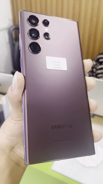 Samsung Galaxy S22Ultra 256GB màu Đỏ rượu vang. Mua bán Điện thoại tại Quận Ngô Quyền Hải Phòng được đăng bởi TRAN SONG HA hình 1