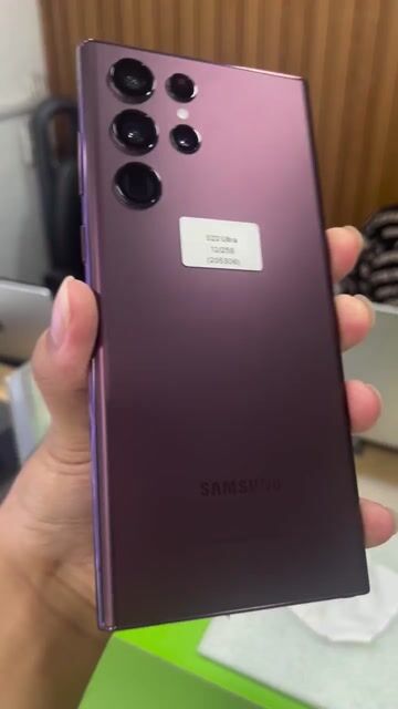 Samsung Galaxy S22Ultra 256GB màu Đỏ rượu vang. Mua bán Điện thoại tại Quận Ngô Quyền Hải Phòng được đăng bởi TRAN SONG HA hình 1