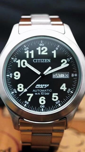 Citizen OXY NH6990-58EB Nam Quân Đội 100m. Mua bán Đồng hồ tại Quận 3 Tp Hồ Chí Minh được đăng bởi Đồng Hồ Nội Địa Nhật hình 1