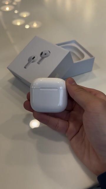 Tai nghe Apple Airpods 4 Trắng. Mua bán Tivi, Âm thanh tại Quận Thanh Xuân Hà Nội được đăng bởi Mạnh Đức hình 1