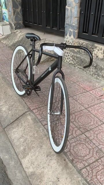 Xe đạp Fixed gear khung Thép Đen. Mua bán Xe đạp tại Thành phố Thủ Đức Tp Hồ Chí Minh được đăng bởi Nguyễn Phi Giao hình 1