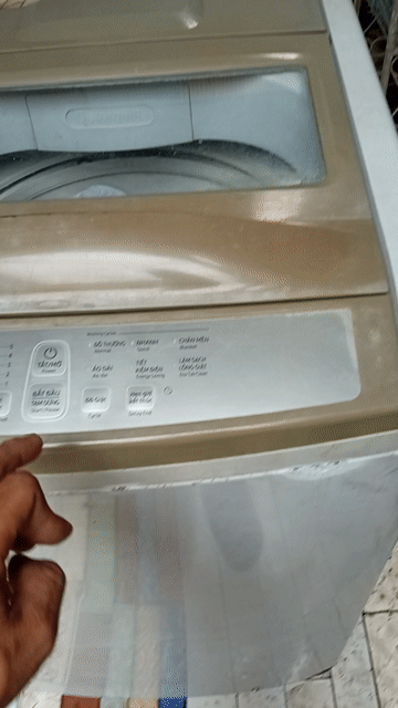Máy giặt Samsung 9kg Trắng . Mua bán Máy giặt tại Huyện Châu Phú An Giang được đăng bởi Cao Giang hình 1