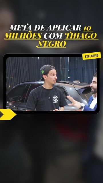 META DE APLICAR 10 MILHÕES COM THIAGO NEGRO
#tcar #tiagotcar  #acf #acfperformance  #BMWX3M #BMW #X3M #LOOVI
