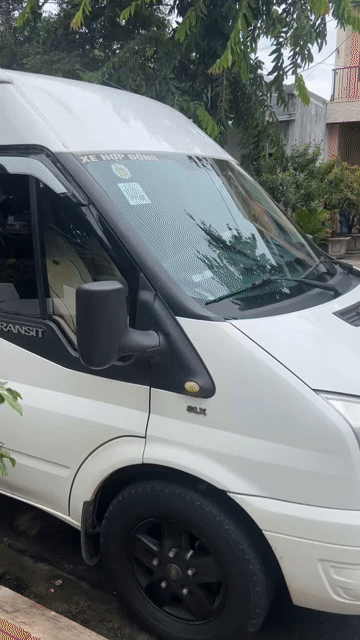 Ford Transit 2017 Trắng Xe khách. Mua bán Ô tô tại Quận Hải Châu Đà Nẵng được đăng bởi linh hình 1