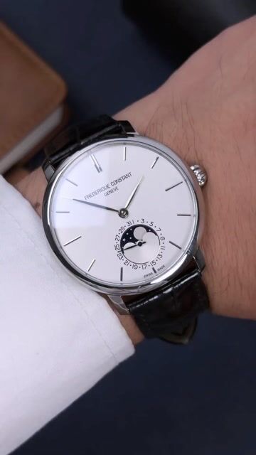 Frederique Constant FC-705 Moonphase Lướt đẹp. Mua bán Đồng hồ tại Thành phố Hải Dương Hải Dương được đăng bởi Hảo watch Chính Hãng hình 1