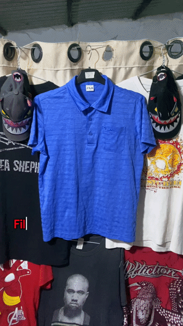 Áo thun có cổ Fila Nam size M. Mua bán Quần áo tại Quận Bình Tân Tp Hồ Chí Minh được đăng bởi Khánh 2Hand Si Tuyển hình 1