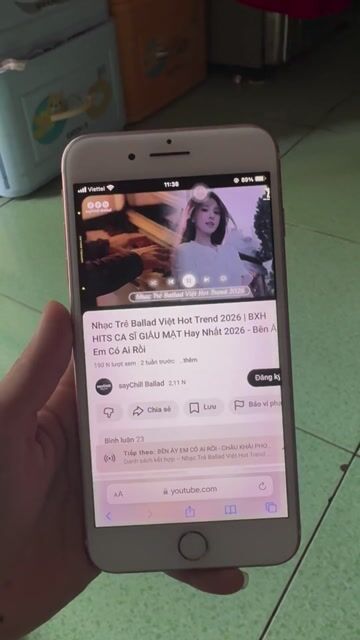iPhone 7 Plus 32GB Hồng. Mua bán Điện thoại tại Huyện Bình Chánh Tp Hồ Chí Minh được đăng bởi khánh yên hình 1