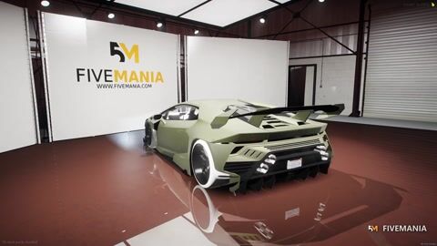 FIVEM Hycadehuracan | Realistic Sports Car [Unbadged] Add-On | Optimized | Fivem Ready | High Quality — video preview