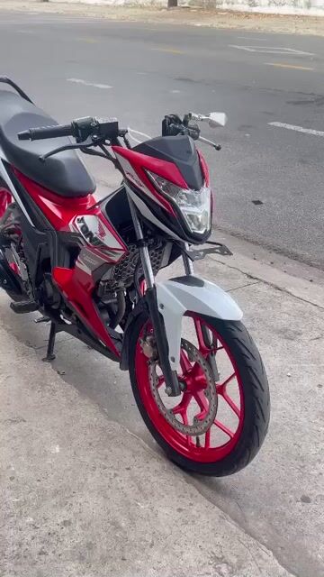 Honda Sonic 2020 Đỏ trắng Zin. Mua bán Xe máy tại Thị xã Bến Cát Bình Dương được đăng bởi xe máy trả góp tín nghĩa  hình 1