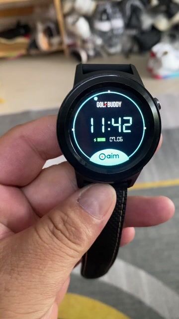 Đồng hồ thông minh GOLFBUDDY aim W11 Đen. Mua bán Thiết bị đeo thông minh tại Huyện Hóc Môn Tp Hồ Chí Minh được đăng bởi Giày Hiệu Cũ hình 1