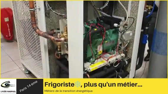 Frigoriste...plus qu'un métier!