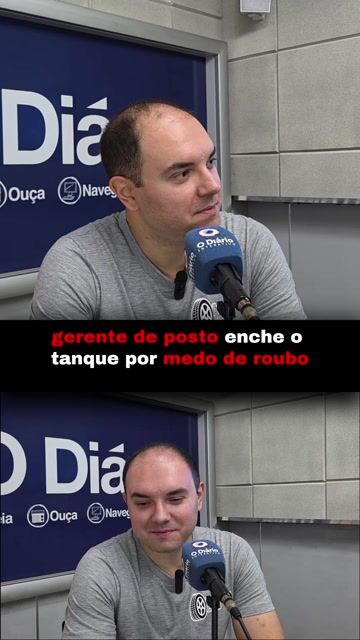 gerente de posto enche o tanque por medo de roubo