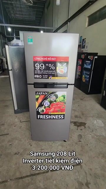 Tủ lạnh Samsung 208 lít Inverter. Mua bán Tủ lạnh tại Thành phố Sóc Trăng Sóc Trăng được đăng bởi Điện Lạnh Hoàng Khải hình 1