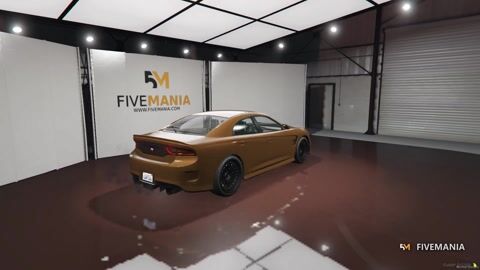 FIVEM Dodge Charger | Lore Friendly Muscle Car | Interior & Exterior | Working Lights | Add-On | Optimized | Fivem Ready | High Quality, video preview