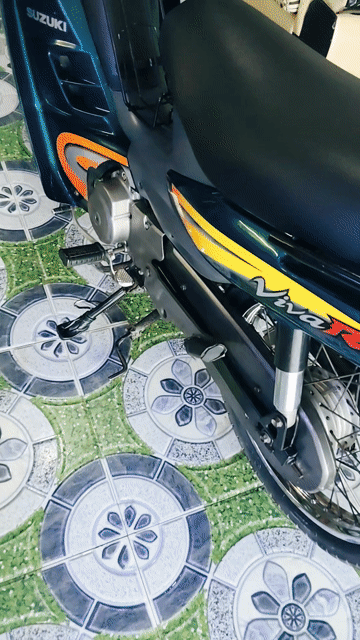 Suzuki Viva R 110 Xanh. Mua bán Xe máy tại Huyện Trảng Bàng Tây Ninh được đăng bởi CÁ CẢNH TB hình 1