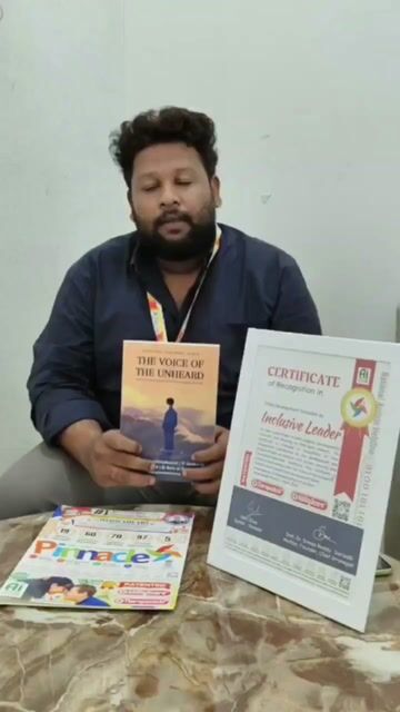 Pinnacle Inclusive Leader Award for Vemula Apuroop