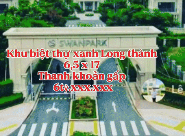 Mua bán Nhà ở Swan Park Huyện Nhơn Trạch Đồng Nai diện tích 107 m² giá 6,5 tỷ