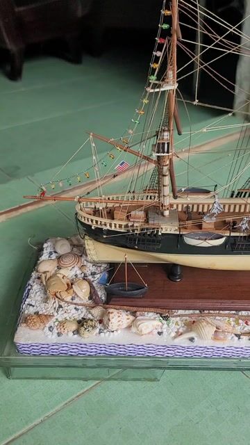 Thuyền mô hình Gỗ Đen Kem. Mua bán Sở thích khác tại Huyện Phong Điền Cần Thơ được đăng bởi Audio Mini toàn trung Cần Thơ hình 1