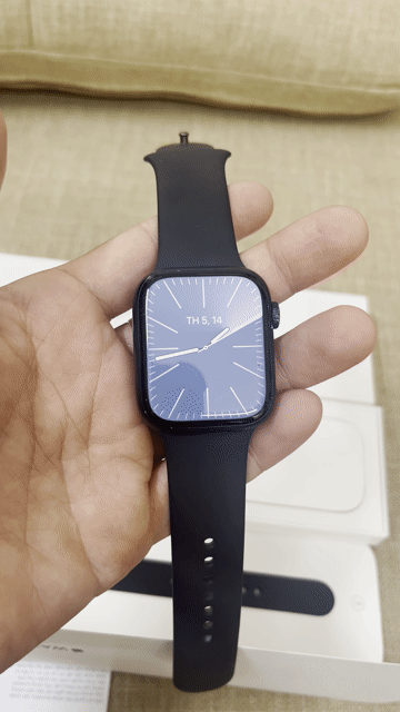 Apple Watch Series 7 Đen. Mua bán Thiết bị đeo thông minh tại Quận Hồng Bàng Hải Phòng được đăng bởi Cong hình 1