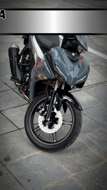 Yamaha Exciter 155 VVA 2023 Xám Xi Măng 29HN. Mua bán Xe máy tại Quận Ba Đình Hà Nội được đăng bởi Xe Máy Nam Thi hình 1