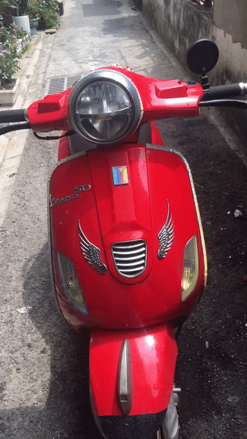 Piaggio Vespa 50cc 2019 Đỏ. Mua bán Xe máy tại Huyện Gia Lâm Hà Nội được đăng bởi Trương huyền hình 1