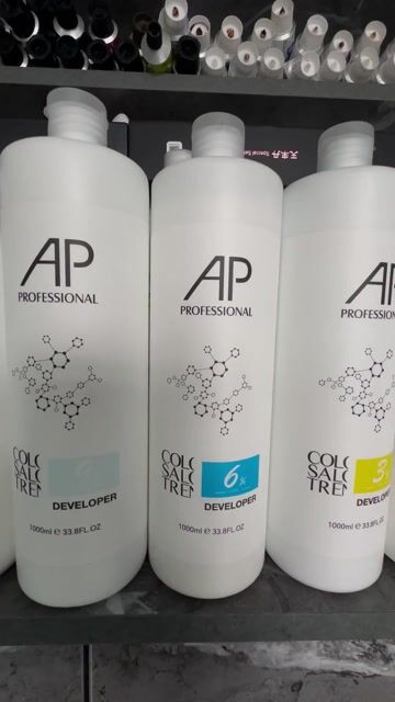 Oxi hổ trợ .Thuốc nhuộm tóc AP Professional 1000ml. Mua bán Phụ kiện thời trang khác tại Huyện Tri Tôn An Giang được đăng bởi DIỄM NGUYỄN  hình 1