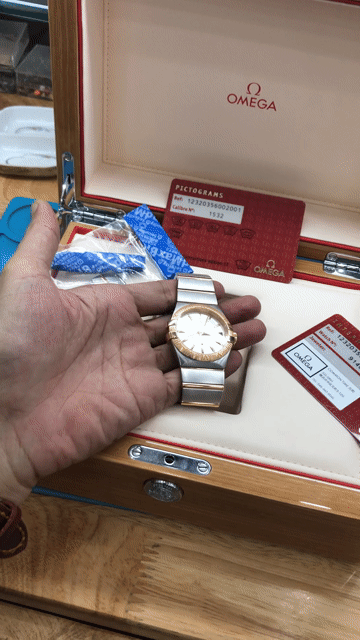 Đồng hồ đeo tay Omega Constellation Nam. Mua bán Đồng hồ tại Quận 8 Tp Hồ Chí Minh được đăng bởi Nguyễn Xuân Trường hình 1