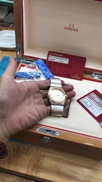 Đồng hồ đeo tay Omega Constellation Nam. Mua bán Đồng hồ tại Quận 8 Tp Hồ Chí Minh được đăng bởi Nguyễn Xuân Trường hình 1