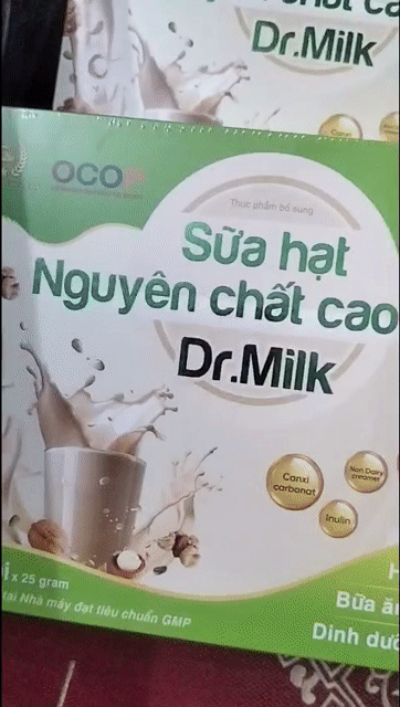 Sữa hạt DRMILK Hộp 20 gói x 25 gram. Mua bán Đồ ăn, thực phẩm và các loại khác tại Huyện Kiến Thuỵ Hải Phòng được đăng bởi Nguyễn thị lương  hình 1