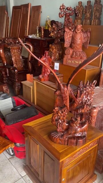 Tượng gỗ. Mua bán Đồ sưu tầm, đồ cổ tại Huyện Hóc Môn Tp Hồ Chí Minh được đăng bởi tuyến hình 1
