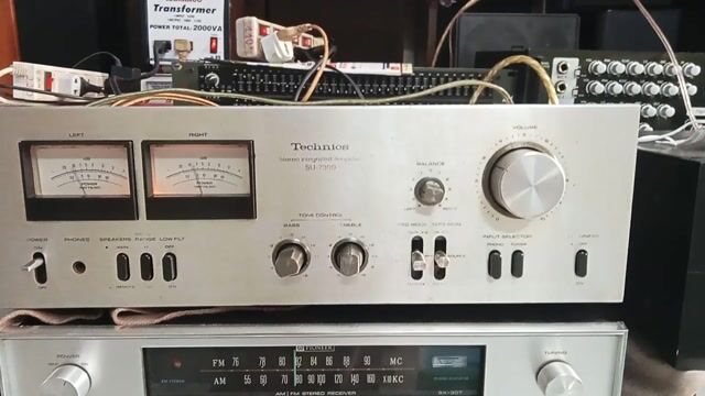 Amply Technics SU-7300 Bạc. Mua bán Tivi, Âm thanh tại Huyện Nhà Bè Tp Hồ Chí Minh được đăng bởi Vantai hình 1